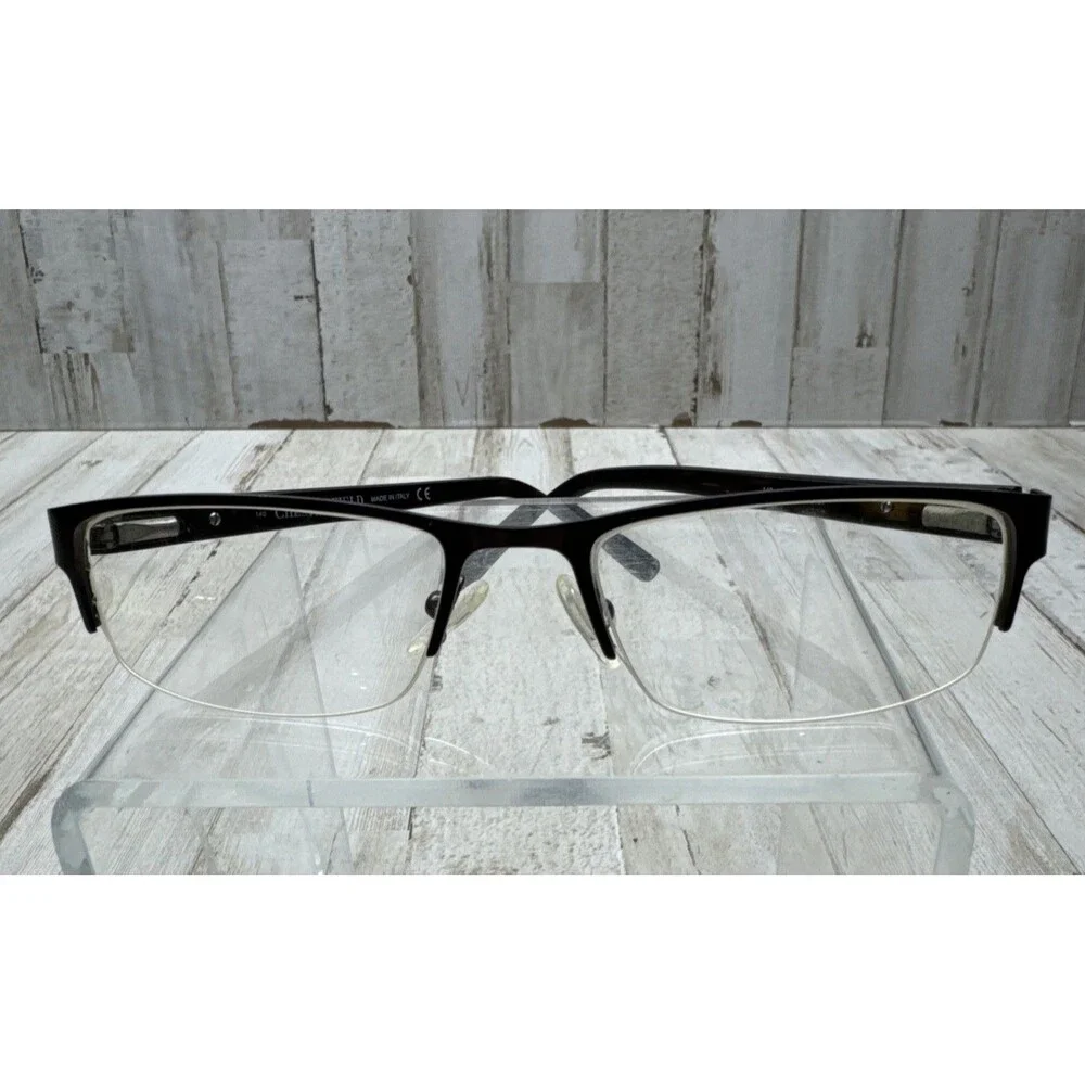 Chesterfield CH840 52-18-140 Gun Metal Brown Tortoise Flex Hinge Eyeglass Frames